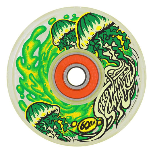 Slime Balls Skateboard Wheels Jelly Fish Light Ups OG Slime White 60mm