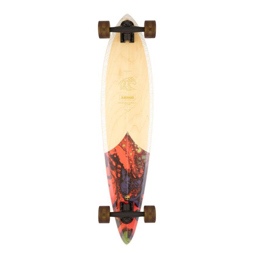 Arbor Groundswell Fish Performance Factory Complete Skateboard Multi 37"