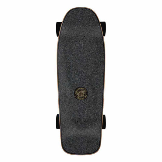 Santa Cruzer Complete Vivid Slick Dot Surf Skate Blue/Black/Pink 9.8"