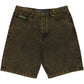 DC Shoe Co Baggy Denim Shorts Golden Olive