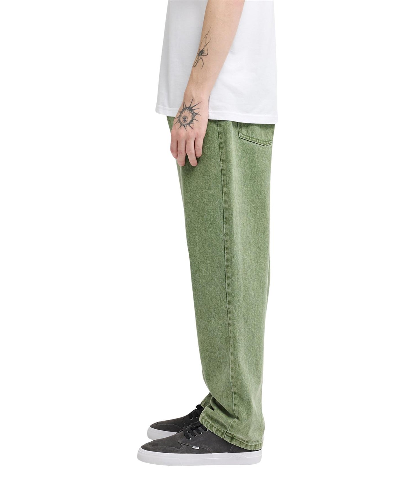 Element Relax 5 Relaxed Fit Denim Jeans Deep Forest Green