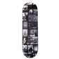 Baglady Supplies Paris Collage Skateboard Deck Multi 8.5"