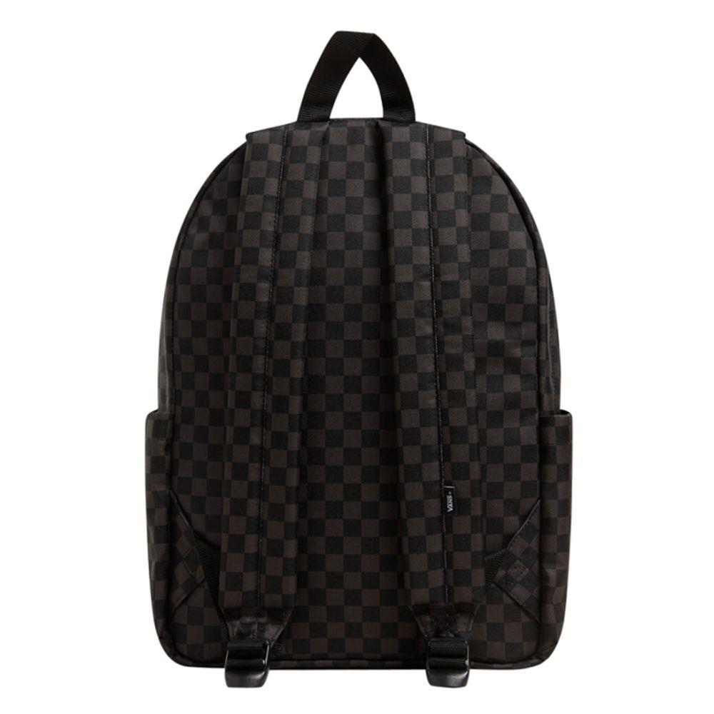 Vans Old Skool Grom YOUTH Check Backpack Checkerboard Black Charcoal