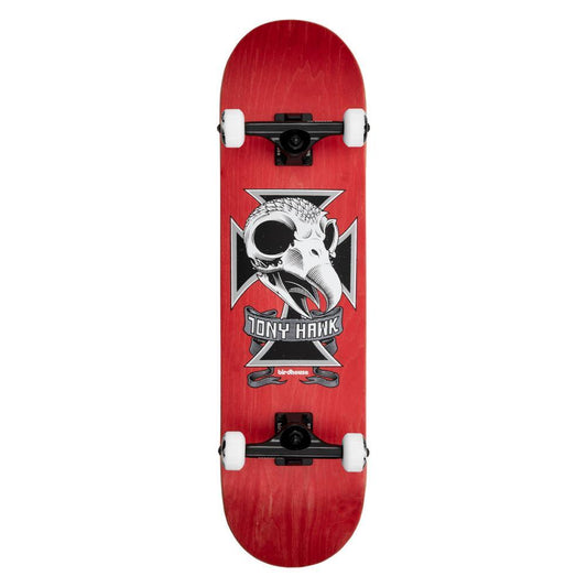 Birdhouse Factory Complete Skateboard Stage 3 Hawk Skull 2 Red 8.25"