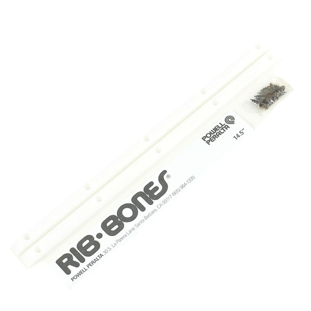 Powell Peralta Skateboard Rails Rib Bones White 14.5"