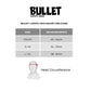 Bullet Graphic Helmet T35 Flame Youth 49-54cm Gloss Black