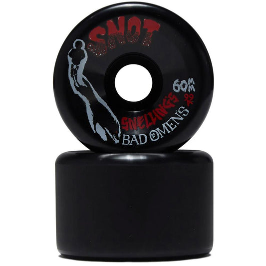 Snot Wheels Jake Snelling Bad Omens Skateboard Wheels Black 60mm 99a