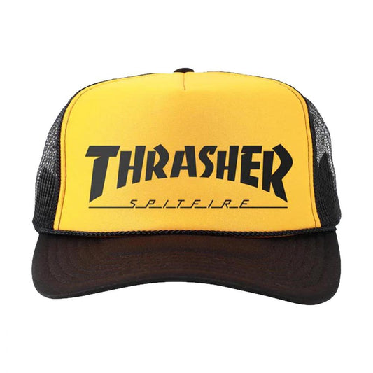 Thrasher x Spitfire Cap Thrasher x Spitfire Black/Gold One Size