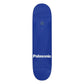 Palace Skateboards Palasonic Skateboard Deck Blue White 8.1"