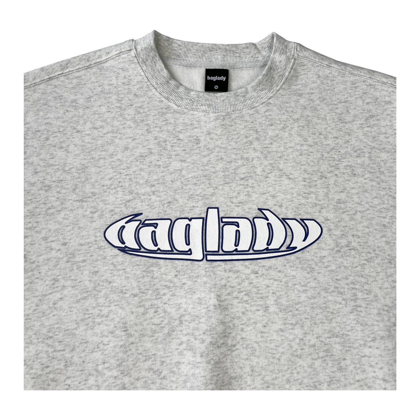 Bag Lady Supplies Ash Warp Crewneck Sweatshirt