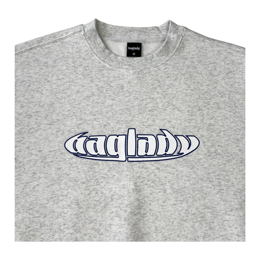 Bag Lady Supplies Ash Warp Crewneck Sweatshirt