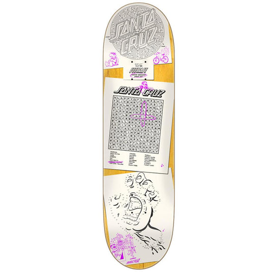 Santa Cruz Pro Deck Delfino Scribble FeelBase Pro Assorted 8.25"