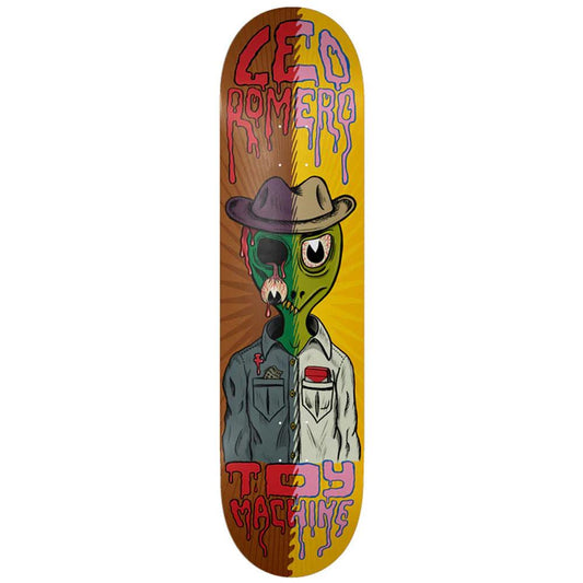 Toy Machine Leo Romero 'Half 'N' Half' Skateboard Deck 8.25"