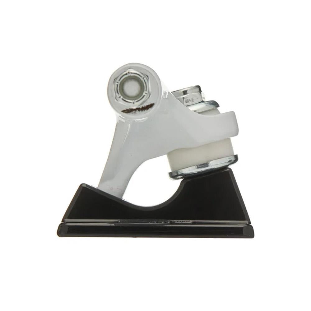 Slappy ST1 Classic Skateboard Trucks 8 Hole Baseplate White Black 9"
