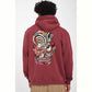 Volcom Lintell Classic Pullover Hooded Sweatshirt Merlot