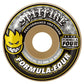 Spitfire Formula Four Conical Skateboard Wheels 99DU Natural Yellow print 53mm