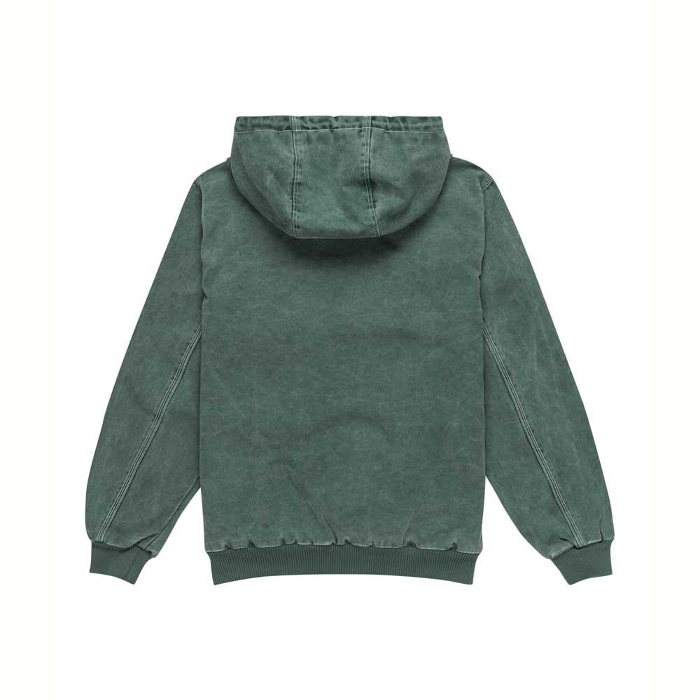 Element Dulcey Light Canvas Hooded Jacket Jungle Green