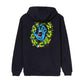 Santa Cruz Hooded Sweasthirt Slime Scream Black Medium