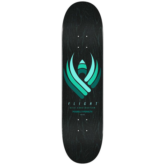 Powell Peralta FLIGHT Skateboard Deck Retro 2019 Black 8.25"