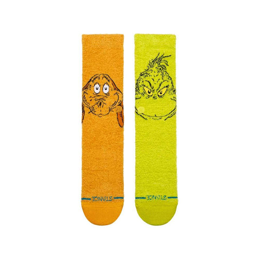 Stance Socks Grinch And Max Green Large