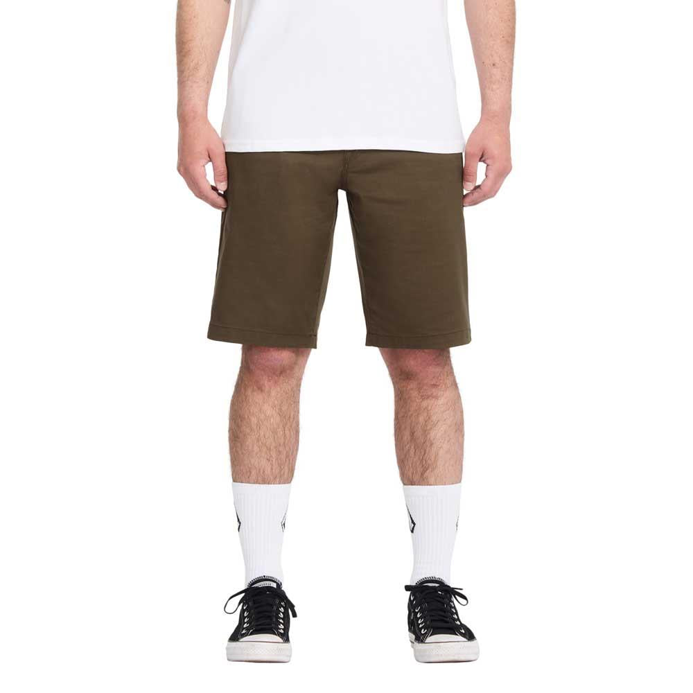 Volcom Frickin Modern Stretch Short 21 Sage Leaf Green