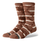 Stance Mojo Crew Socks Brown Large Uk7-11