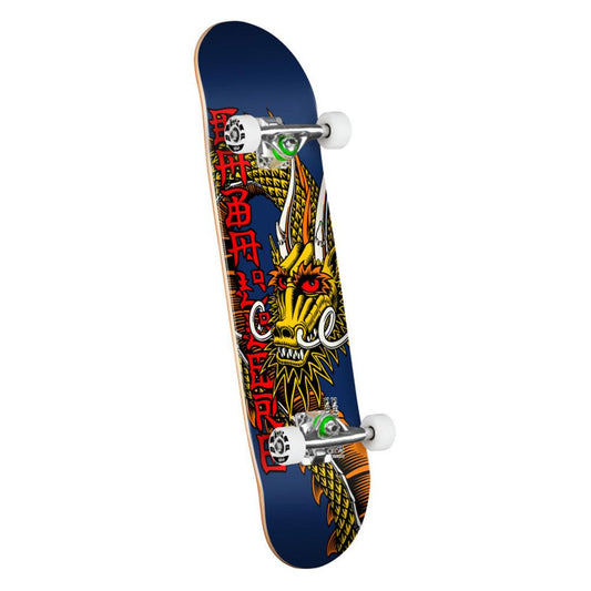 Powell Peralta Cab Ban This Birch Factory Complete Skateboard Navy 7.5"