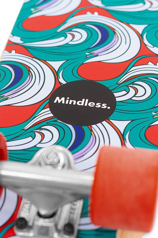 Mindless Swift Complete Pintail Longboard Skateboard Orange 36 x 8.5''