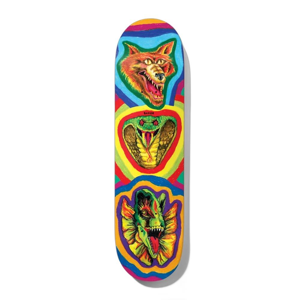Baker Riley Hawk Fried Beast Skateboard Deck Multi 8"