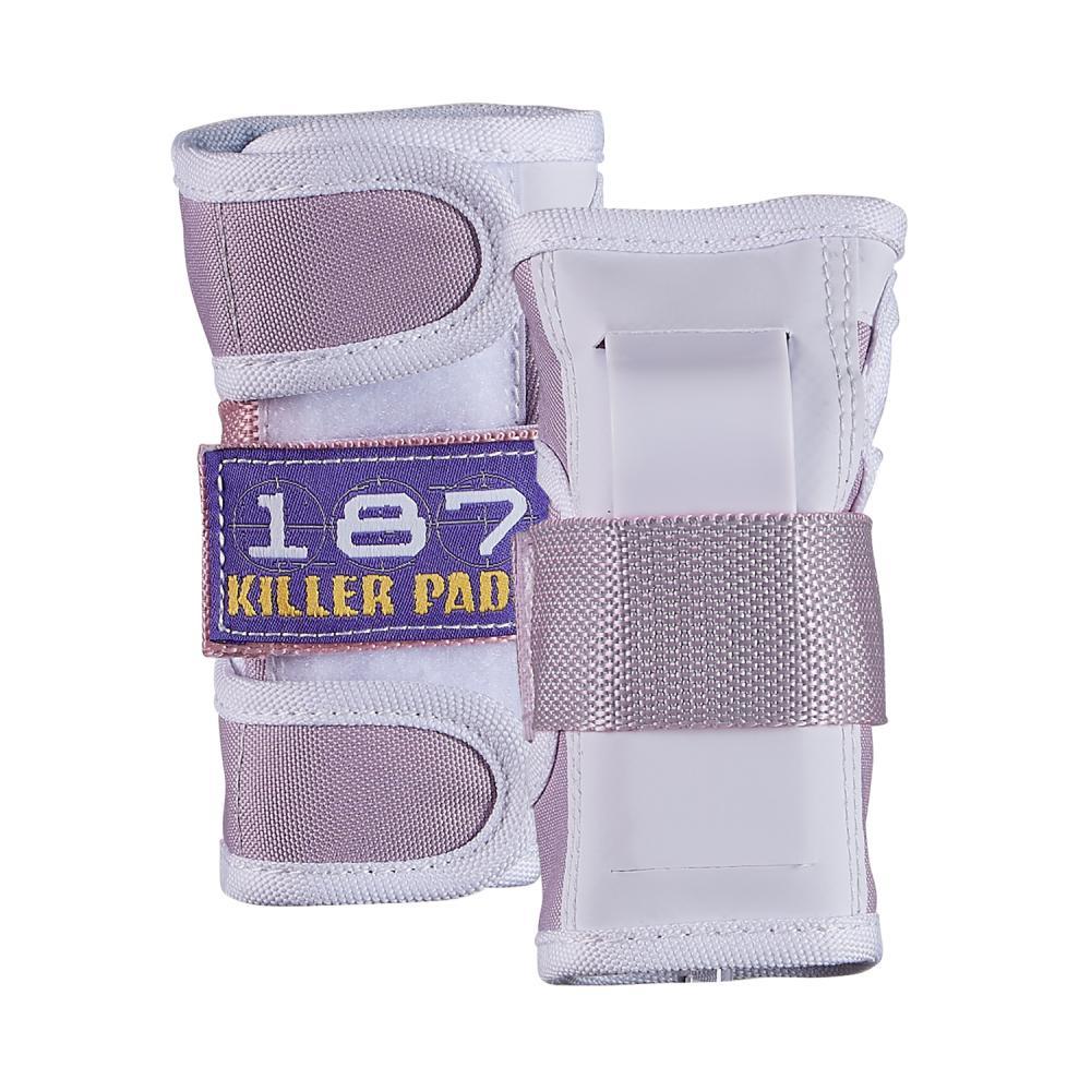 187 Killer Pads Adult Six Pack Set Knee Elbow Wrist Guards Purple