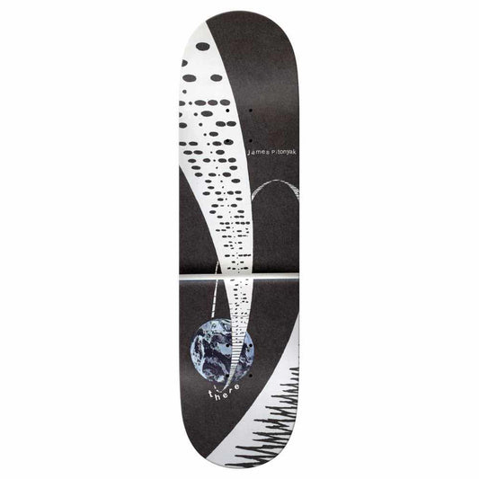 There Skateboard Deck James Outer Black/White 8.25"