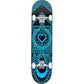 Blueprint Home Heart Factory Complete Skateboard Black Blue 7.75"