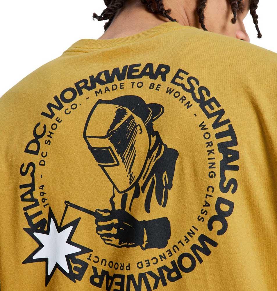 DC Tig Master Short Sleeve T-Shirt Golden Olive