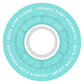 Ricta Skateboard Wheels Clouds Transparent 78a Aqua White 57mm