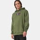 Santa Cruz Skateboards Hooded Sweatshirt Roskopp Dissect Strip Dark Moss