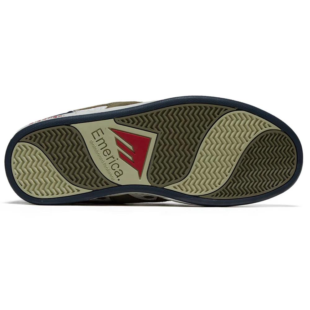 Emerica OG1 Olive Tan Skate Shoes