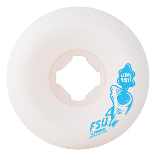 Slime Balls Skateboard Wheels Hertiage Shark Spew Vomits 97 White 60mm