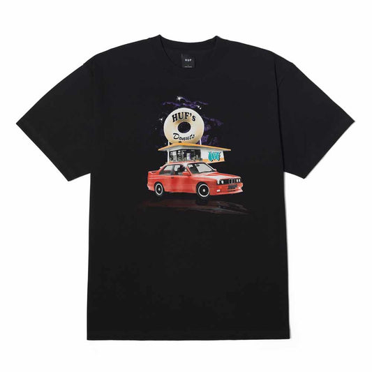 Huf Drive Thru T-shirt Black