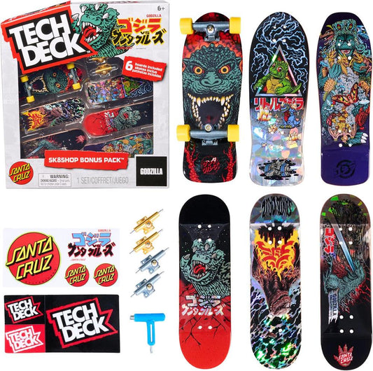 Tech Deck Santa Cruz Godzilla Sk8shop Bonus Pack