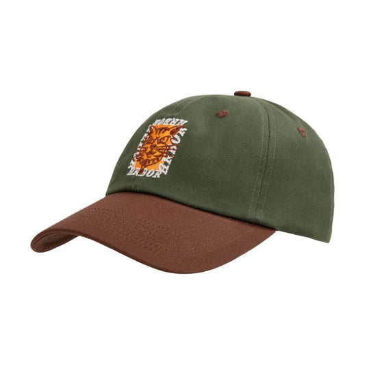 Arbor Cap Whiskers Cap Forest Green Chocolate
