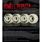 Powell Peralta Dragon Formula Skateboard Wheels 54mm x 39mm 88A Off White