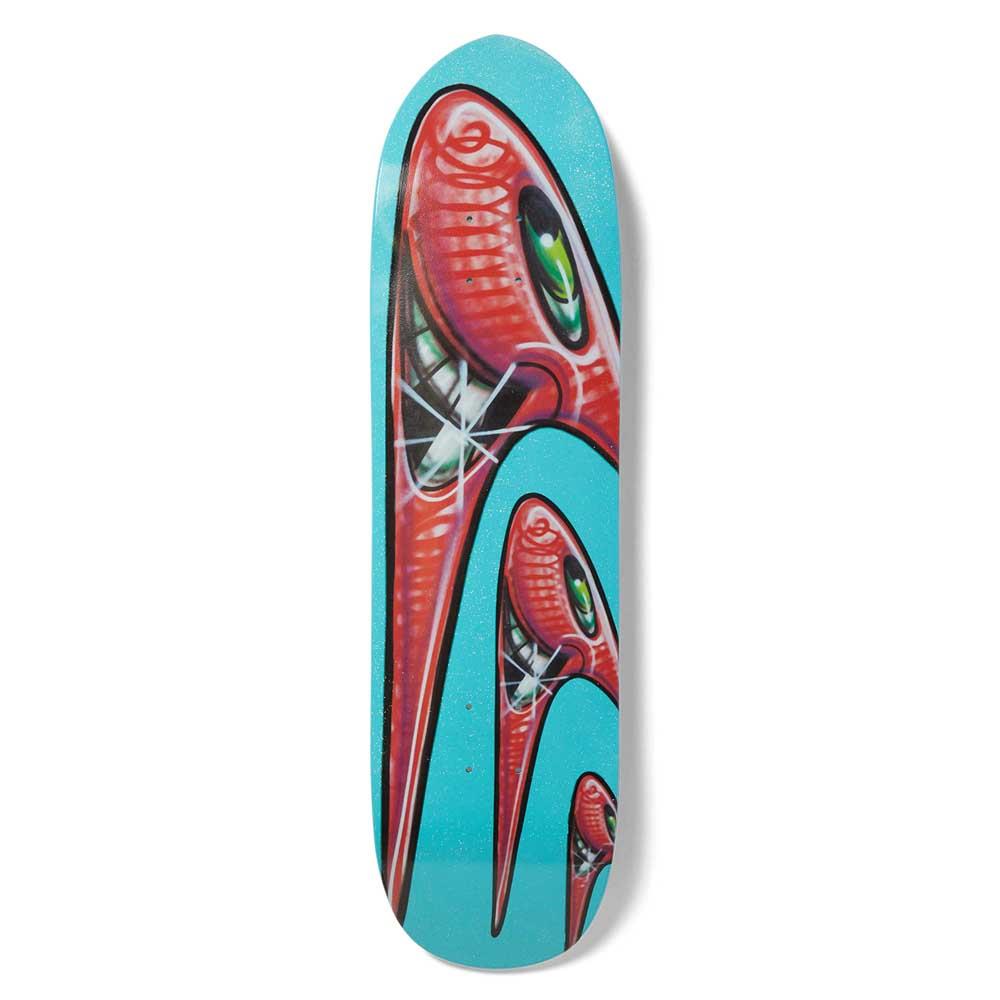 HUF x Kenny Scharf Karbombz Teal Cruiser Deck Teal 8.5"