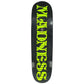 Madness Distortion R7 Holographic White Skateboard Deck 8.375"