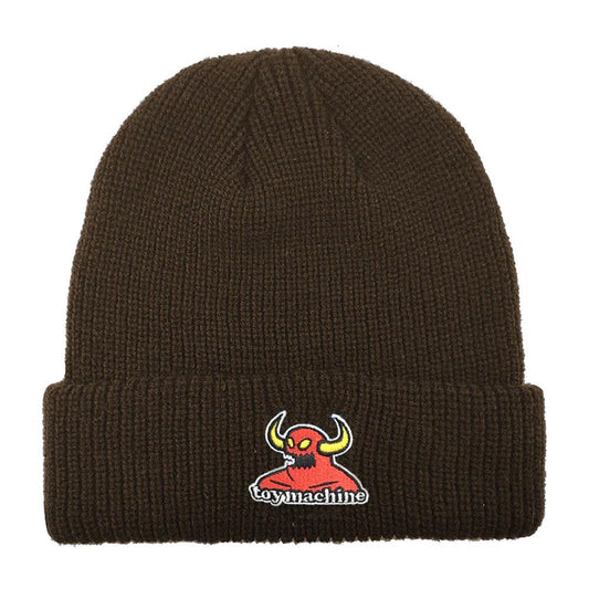 Toy Machine Monster Beanie Brown