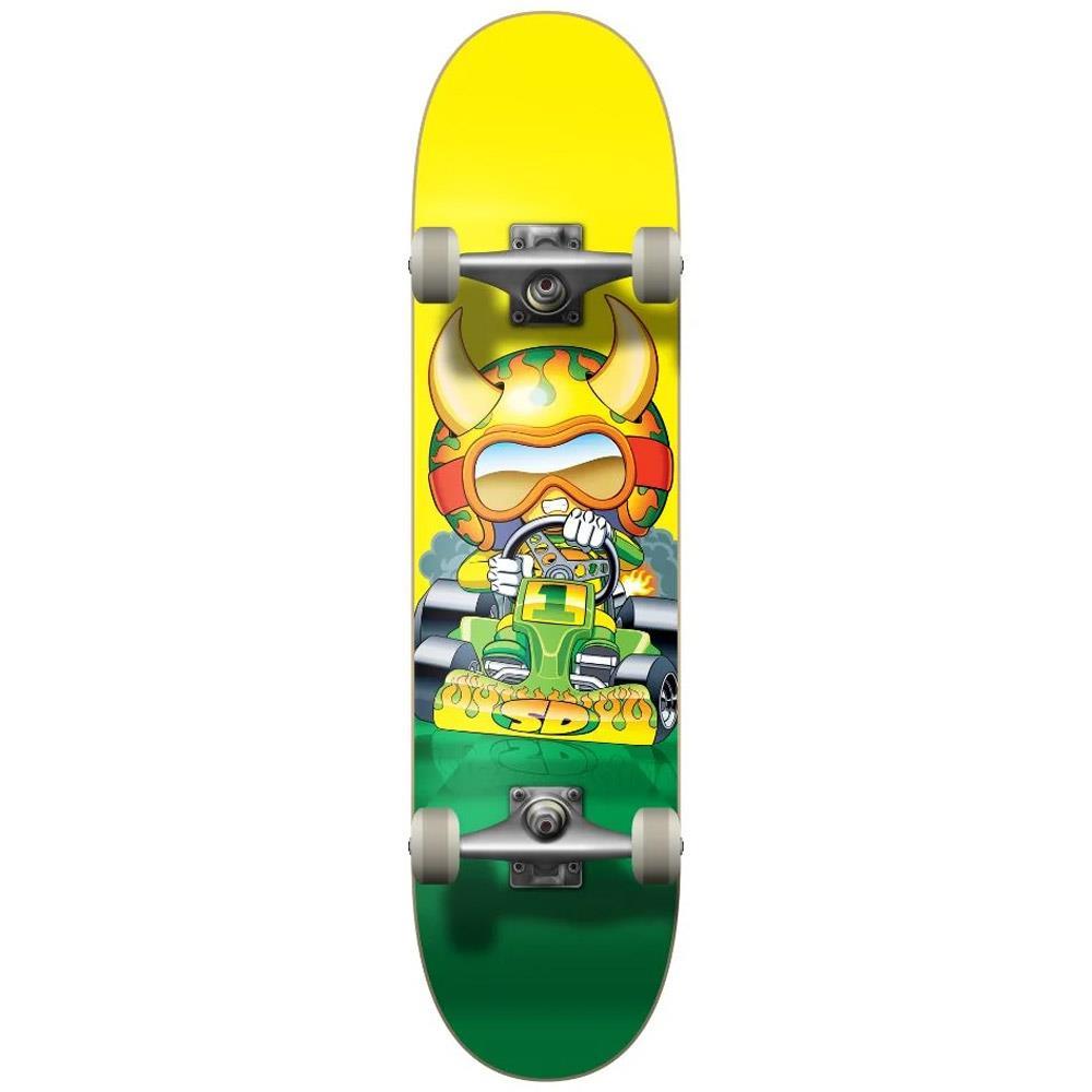 Speed Demons Go Kart Factory Complete Skateboard Multi 6.75''
