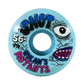 Snot Wheels Nolan's Mutants Conical Ice Blue Skateboard Wheels 56mm 99A