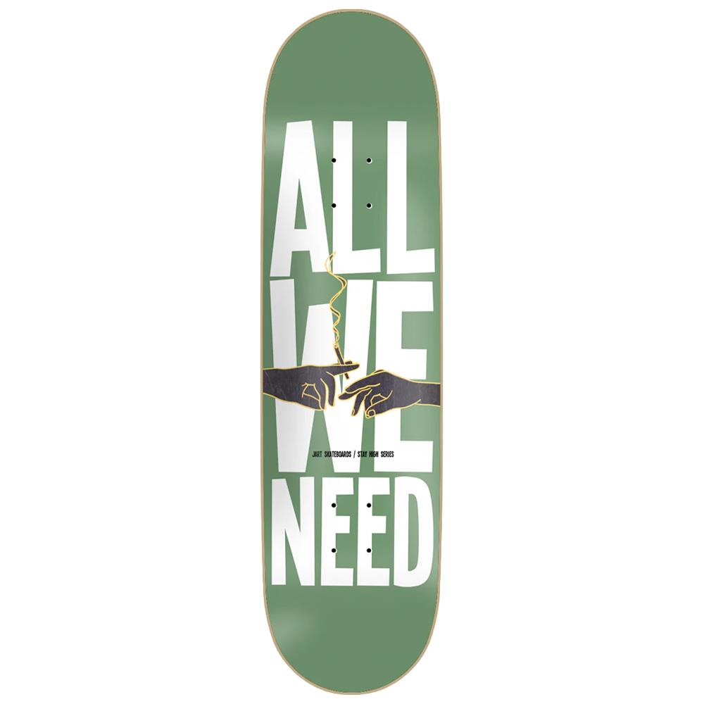 Jart Stay High HC Skateboard Deck 8.5"