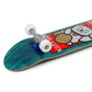 Enuff Lucky Cat Complete Skateboard 92A Medium Wheels Green 8"