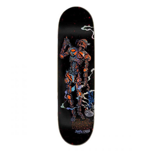 Santa Cruz VX Skateboard Deck Wooten Part One Black 8.5"