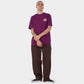 Santa Cruz Grabke Exploding Dot T-Shirt Fresh Purple